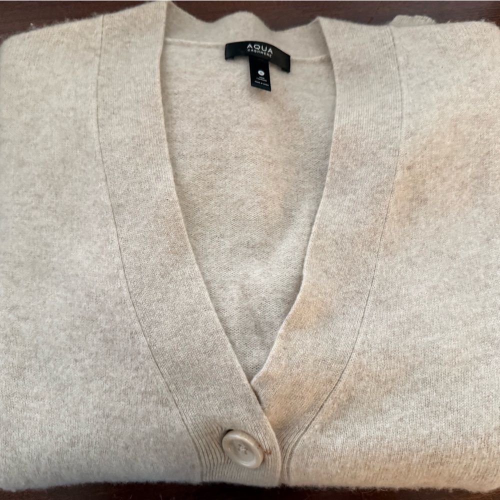 Aqua Oatmeal Women's Cardigan